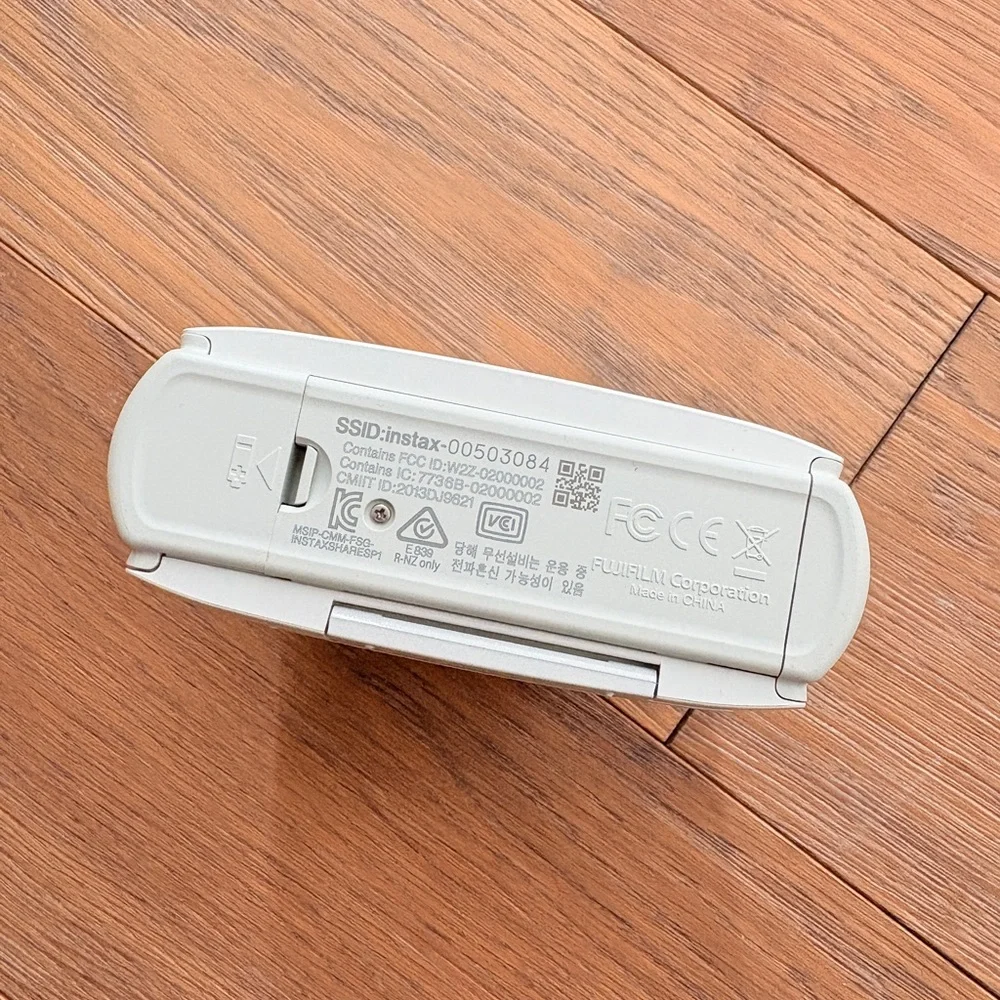 Fujifilm Instax Share SP-1 with charging cord